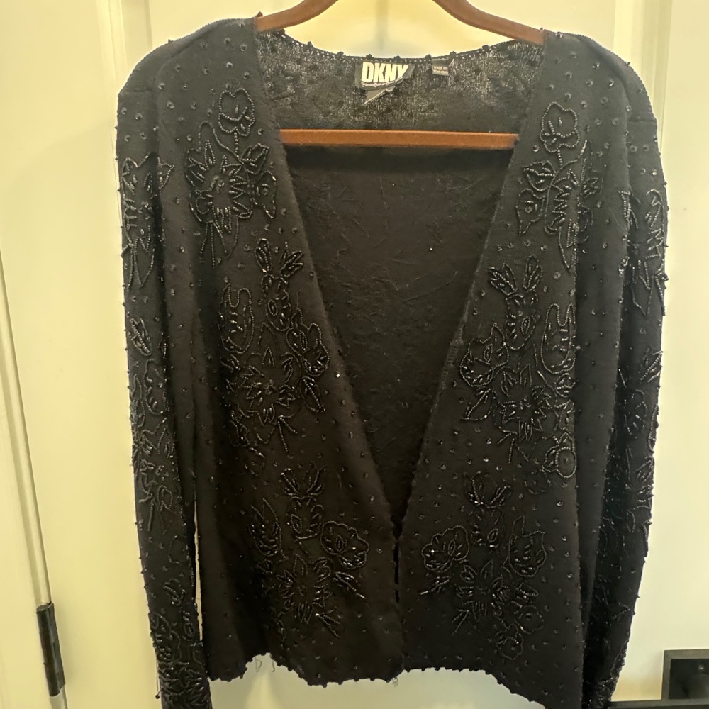 Vintage Beaded Sweater